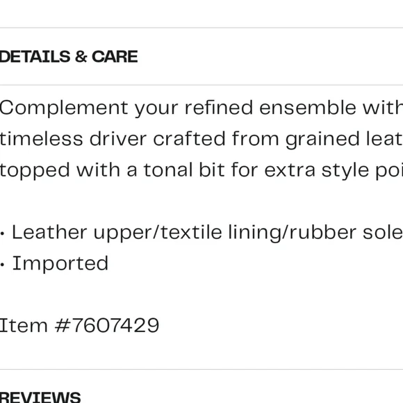 Kenneth Cole Theme Bit Leather Suede Driver - Picture 4 of 4